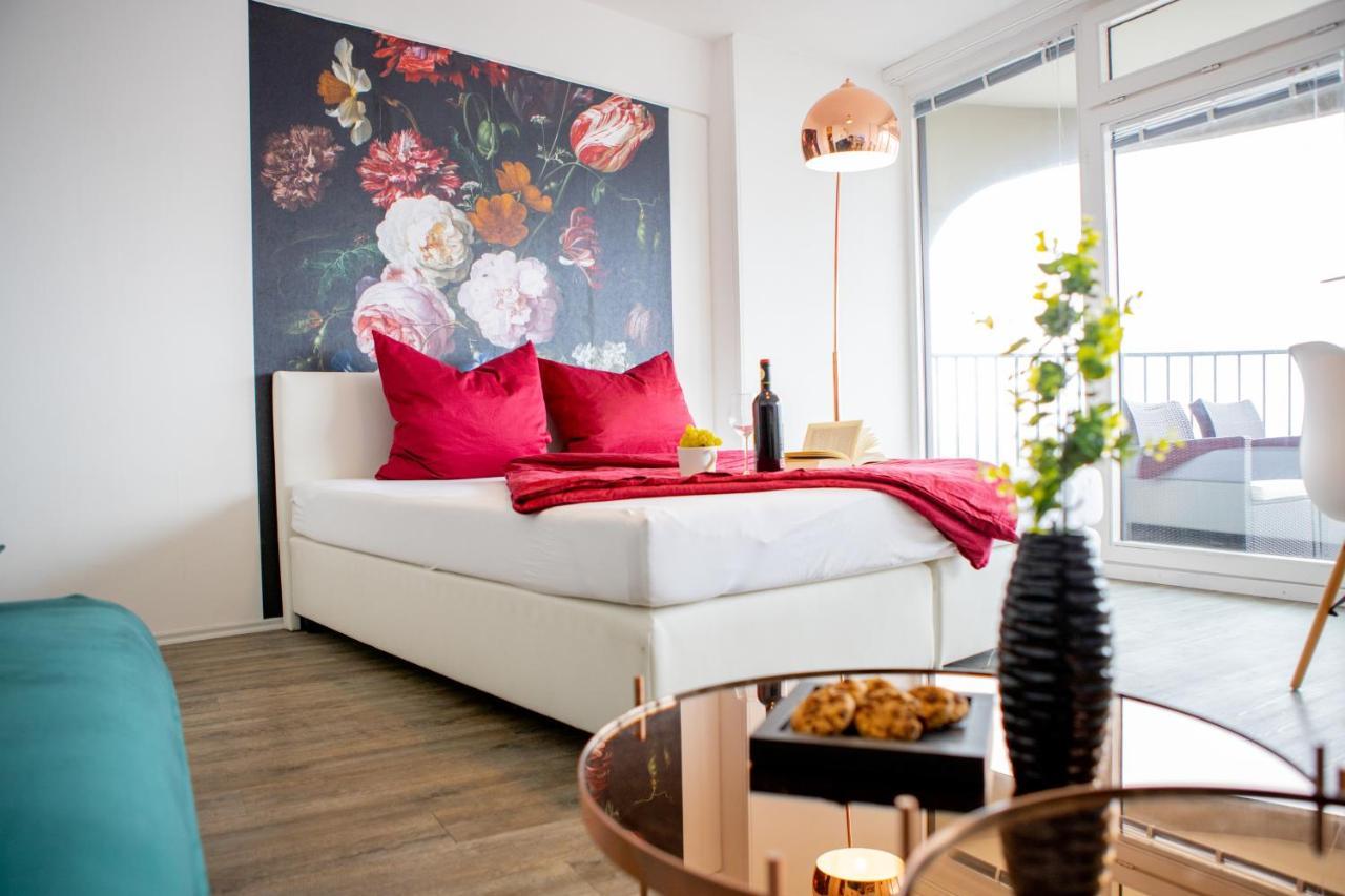 Modernes Apartment Mit Tollem Blick Ueber Die Stadt Augsburg Luaran gambar